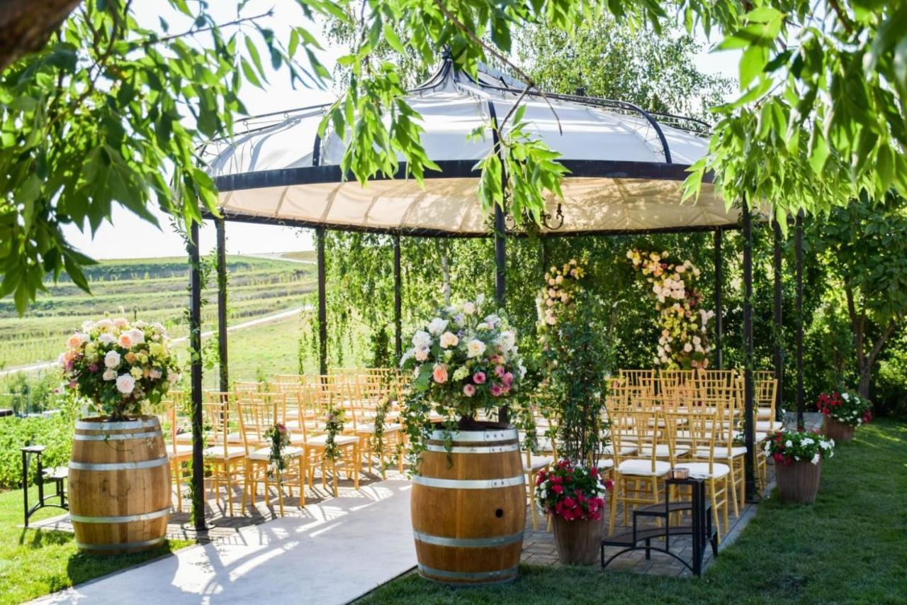 Casa Timis - Wellness & Spa Resort Chitorani Exterior foto Wedding at the winery